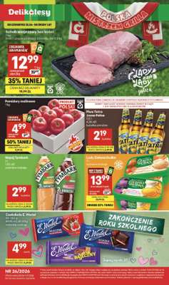 Delikatesy Centrum - gazetka promocyjna Gazetka  do środy 01.07