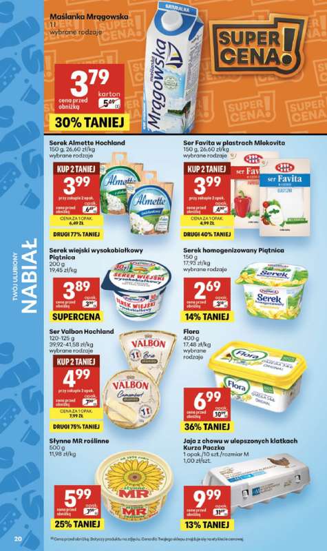 Delikatesy Centrum - gazetka promocyjna Gazetka  do środy 01.07 - strona 20