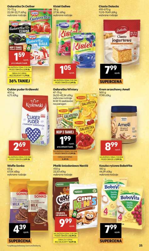 Delikatesy Centrum - gazetka promocyjna Gazetka  do środy 01.07 - strona 25
