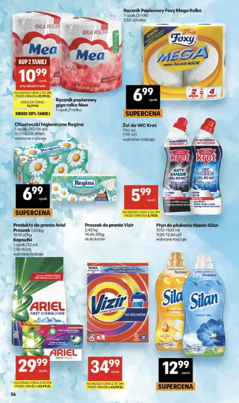 Delikatesy Centrum - gazetka promocyjna Gazetka  do środy 01.07 - strona 36