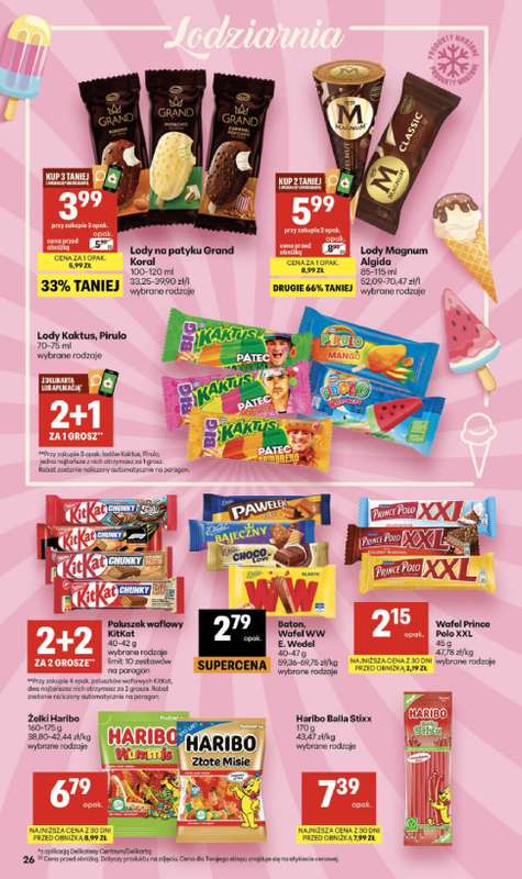 Delikatesy Centrum - gazetka promocyjna Gazetka  do środy 01.07 - strona 26