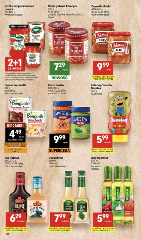 Delikatesy Centrum - gazetka promocyjna Gazetka  do środy 01.07 - strona 24