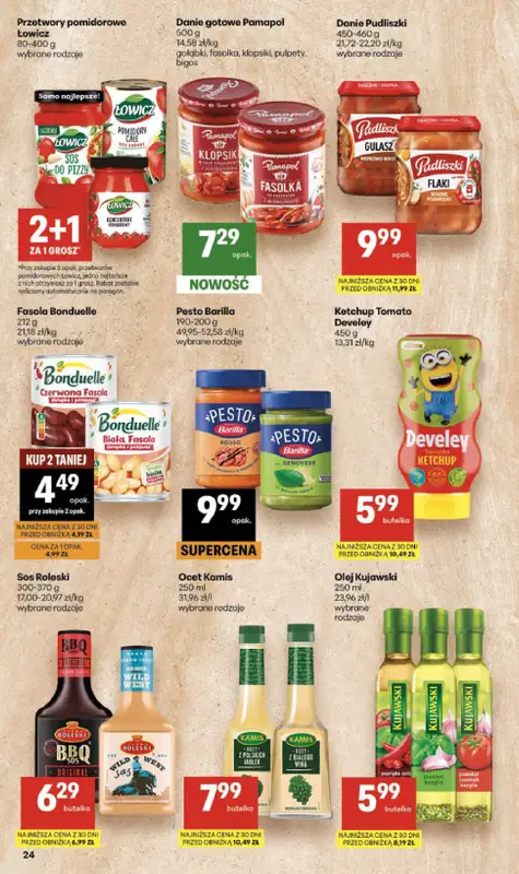 Delikatesy Centrum - gazetka promocyjna Gazetka  do środy 01.07 - strona 24