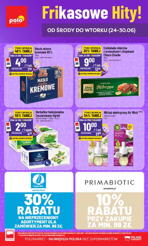 POLOmarket - gazetka promocyjna Frikasowy Katalog od środy 24.06 do wtorku 30.06