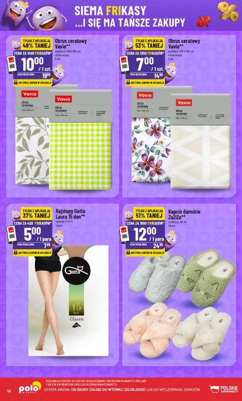 POLOmarket - gazetka promocyjna Frikasowy Katalog od środy 24.06 do wtorku 30.06 - strona 14