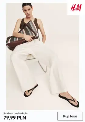 H&M - gazetka promocyjna Linen in focus od poniedziałku 22.06  - strona 10
