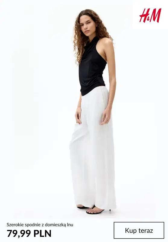 H&M - gazetka promocyjna Linen in focus od poniedziałku 22.06  - strona 4