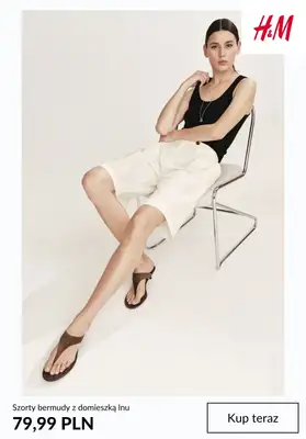 H&M - gazetka promocyjna Linen in focus od poniedziałku 22.06  - strona 5