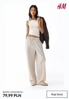 H&M - gazetka promocyjna Linen in focus od poniedziałku 22.06  - strona 9