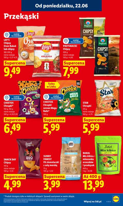 Lidl - gazetka promocyjna Oferta od poniedziałku od poniedziałku 22.06 do środy 24.06 - strona 77