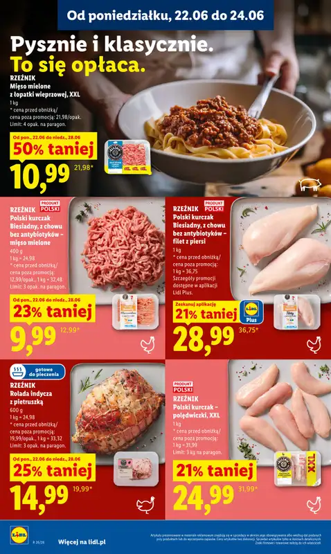 Lidl - gazetka promocyjna Oferta od poniedziałku od poniedziałku 22.06 do środy 24.06 - strona 56