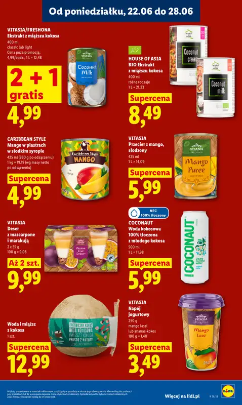 Lidl - gazetka promocyjna Oferta od poniedziałku od poniedziałku 22.06 do środy 24.06 - strona 41
