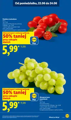 Lidl - gazetka promocyjna Oferta od poniedziałku od poniedziałku 22.06 do środy 24.06 - strona 7