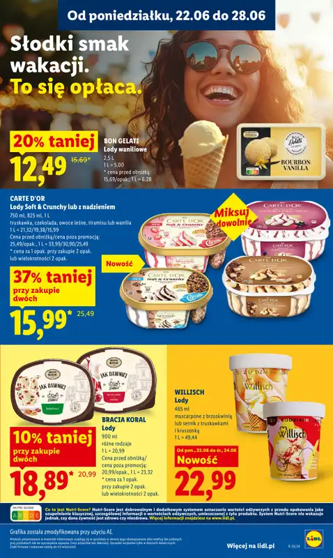Lidl - gazetka promocyjna Oferta od poniedziałku od poniedziałku 22.06 do środy 24.06 - strona 65
