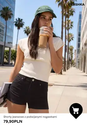 Bershka - gazetka promocyjna Shorty damskie od 49,90 PLN od poniedziałku 22.06  - strona 8