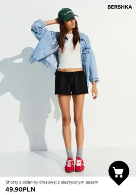 Bershka - gazetka promocyjna Shorty damskie od 49,90 PLN od poniedziałku 22.06  - strona 2