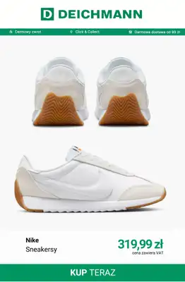 Deichmann - gazetka promocyjna Białe sneakersy damskie od poniedziałku 22.06  - strona 5