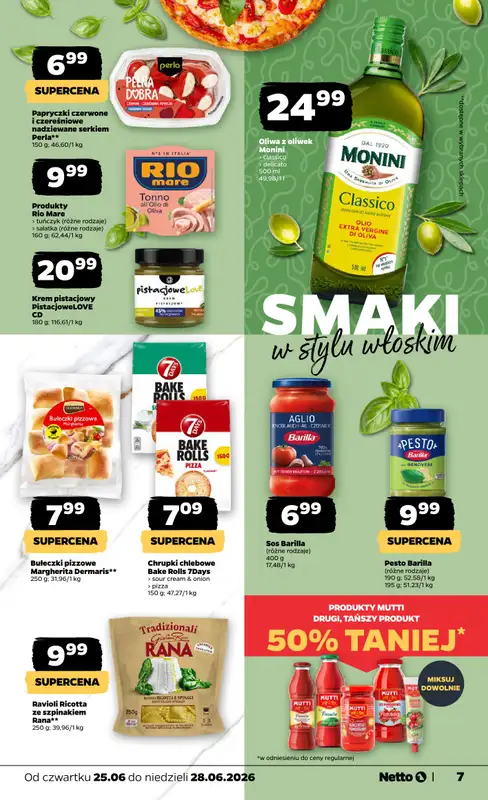 Netto - gazetka promocyjna Gazetka Spożywcza od czwartku 25.06 do niedzieli 28.06 - strona 7