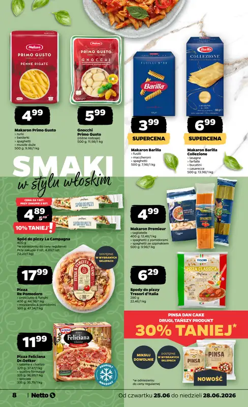 Netto - gazetka promocyjna Gazetka Spożywcza od czwartku 25.06 do niedzieli 28.06 - strona 8
