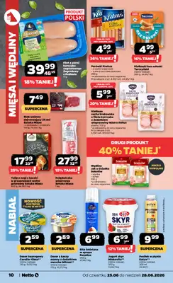 Netto - gazetka promocyjna Gazetka Spożywcza od czwartku 25.06 do niedzieli 28.06 - strona 10