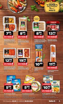 Netto - gazetka promocyjna Gazetka Spożywcza od czwartku 25.06 do niedzieli 28.06 - strona 3
