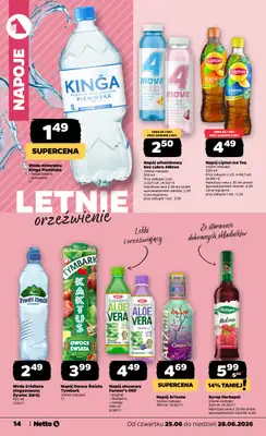 Netto - gazetka promocyjna Gazetka Spożywcza od czwartku 25.06 do niedzieli 28.06 - strona 14