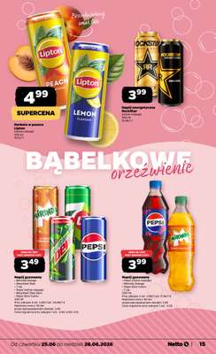 Netto - gazetka promocyjna Gazetka Spożywcza od czwartku 25.06 do niedzieli 28.06 - strona 15