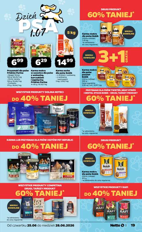 Netto - gazetka promocyjna Gazetka Spożywcza od czwartku 25.06 do niedzieli 28.06 - strona 19