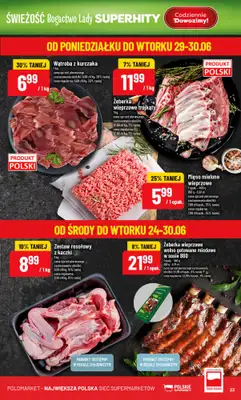 POLOmarket - gazetka promocyjna Gazetka od środy 24.06 do wtorku 30.06 - strona 23