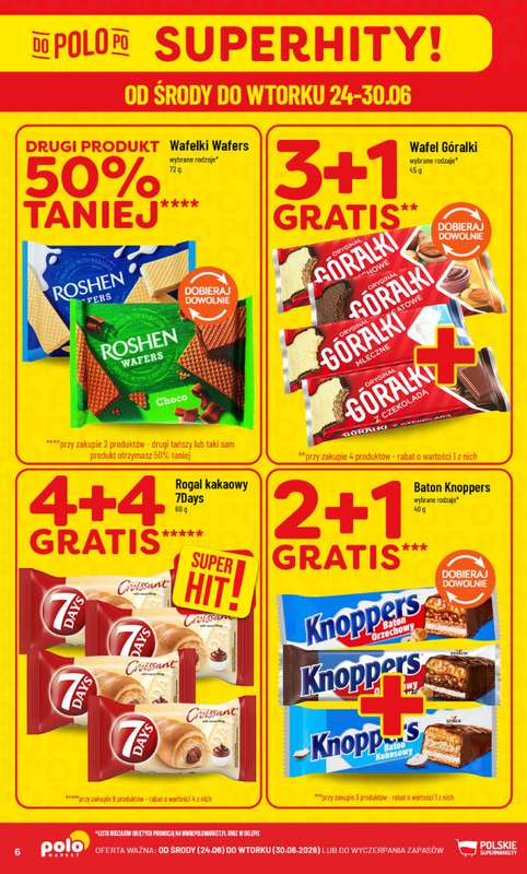 POLOmarket - gazetka promocyjna Gazetka od środy 24.06 do wtorku 30.06 - strona 6