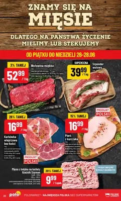 POLOmarket - gazetka promocyjna Gazetka od środy 24.06 do wtorku 30.06 - strona 22