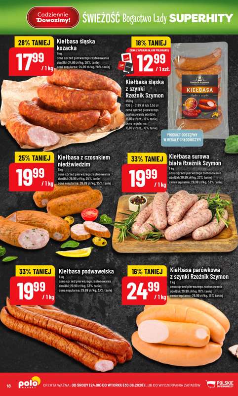POLOmarket - gazetka promocyjna Gazetka od środy 24.06 do wtorku 30.06 - strona 18