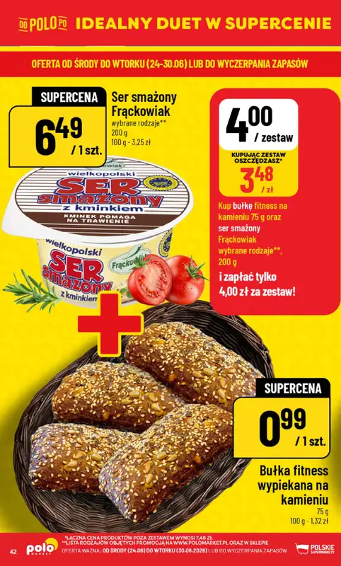 POLOmarket - gazetka promocyjna Gazetka od środy 24.06 do wtorku 30.06 - strona 42