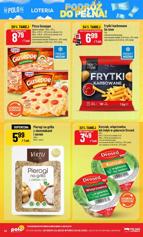POLOmarket - gazetka promocyjna Gazetka od środy 24.06 do wtorku 30.06 - strona 34