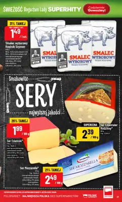 POLOmarket - gazetka promocyjna Gazetka od środy 24.06 do wtorku 30.06 - strona 21
