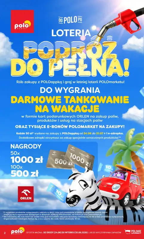 POLOmarket - gazetka promocyjna Gazetka od środy 24.06 do wtorku 30.06 - strona 2