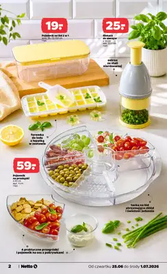 Netto - gazetka promocyjna Inspiracje tygodnia Kuchnia  do środy 01.07 - strona 2