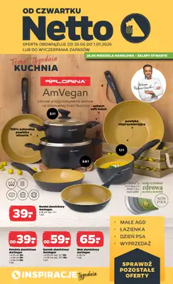 Netto - gazetka promocyjna Inspiracje tygodnia Kuchnia  do środy 01.07
