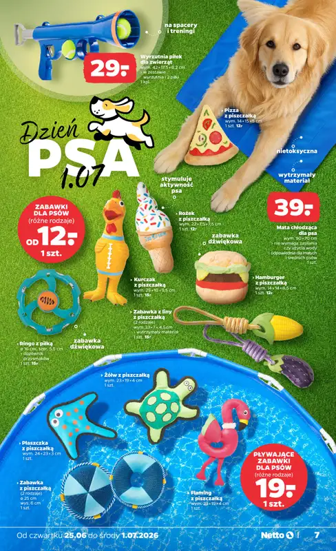 Netto - gazetka promocyjna Inspiracje tygodnia Kuchnia  do środy 01.07 - strona 7