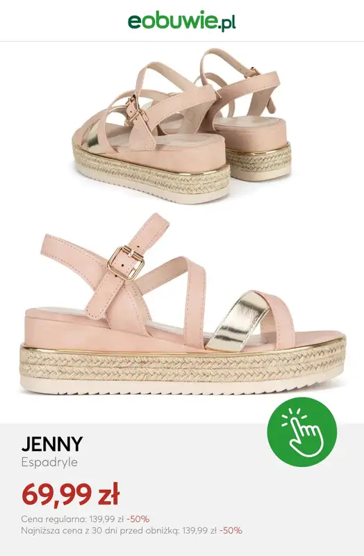 eobuwie.pl - gazetka promocyjna Espadryle damskie do -50% od poniedziałku 22.06  - strona 4