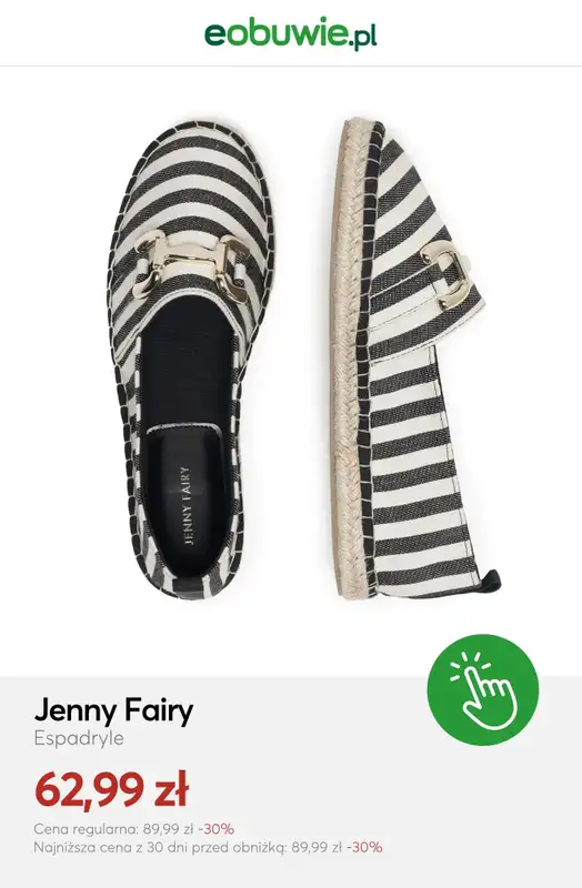 eobuwie.pl - gazetka promocyjna Espadryle damskie do -50% od poniedziałku 22.06  - strona 5