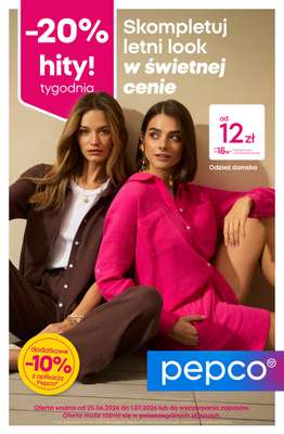 Pepco - gazetka promocyjna Gazetka od czwartku 25.06 do środy 01.07
