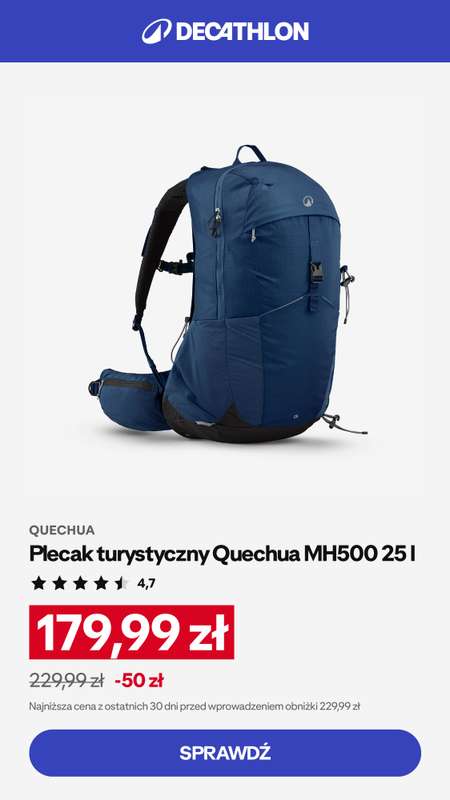 Decathlon - gazetka promocyjna HIKING - Najlepsze okazje! od poniedziałku 22.06 do niedzieli 12.07 - strona 3
