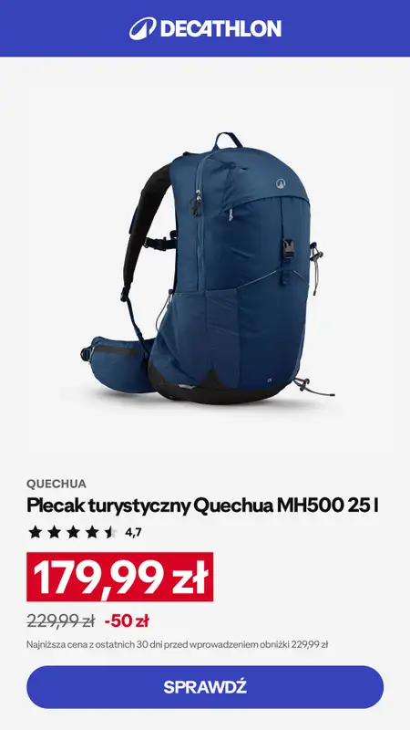 Decathlon - gazetka promocyjna HIKING - Najlepsze okazje! od poniedziałku 22.06 do niedzieli 12.07 - strona 3