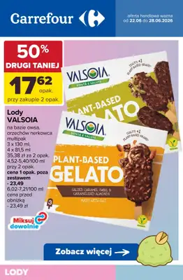 Carrefour - gazetka promocyjna LODY - sprawdź promocje! od wtorku 23.06 do niedzieli 28.06 - strona 4