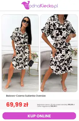 Modna Kiecka - gazetka promocyjna Sukienki plus size od poniedziałku 22.06  - strona 5