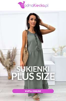 Modna Kiecka - gazetka promocyjna Sukienki plus size od poniedziałku 22.06 
