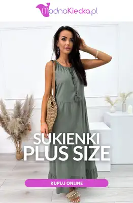 Modna Kiecka - gazetka promocyjna Sukienki plus size od poniedziałku 22.06 