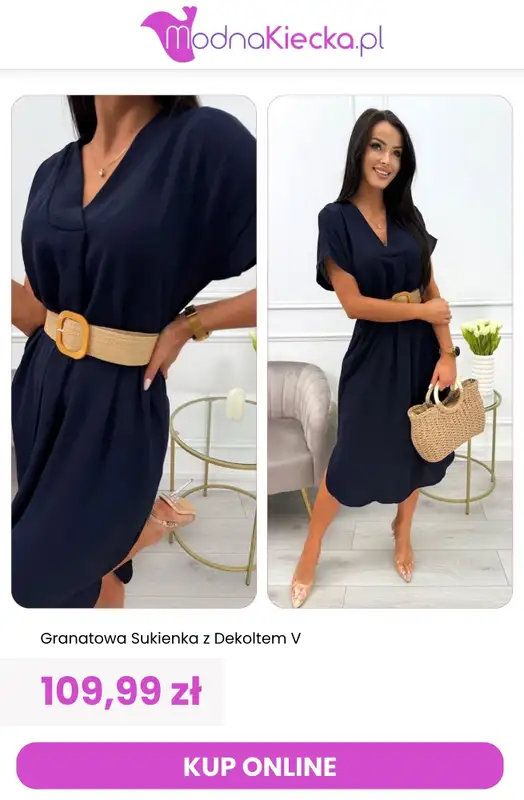 Modna Kiecka - gazetka promocyjna Sukienki plus size od poniedziałku 22.06  - strona 9