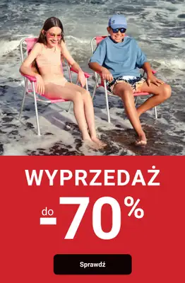 Smyk - gazetka promocyjna Wyprzedaż do -70% od poniedziałku 22.06 